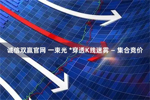 诚信双赢官网 一束光 *穿透K线迷雾 — 集合竞价